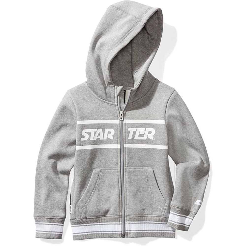 STARTER Girls' Athletic Gray Sweatshirt 10/12